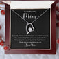 My Beautiful Mom| Thank you - Forever Love Necklace