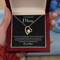 My Beautiful Mom| Thank you - Forever Love Necklace