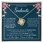 My Soulmate| My Missing Piece - Love Knot Necklace