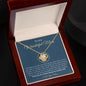 My Wonderful Mom| Thank you - Love Knot Necklace
