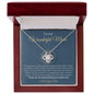 My Wonderful Mom| Thank you - Love Knot Necklace
