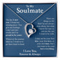 My Soulmate| Proud to Be Yours - Forever Love Necklace
